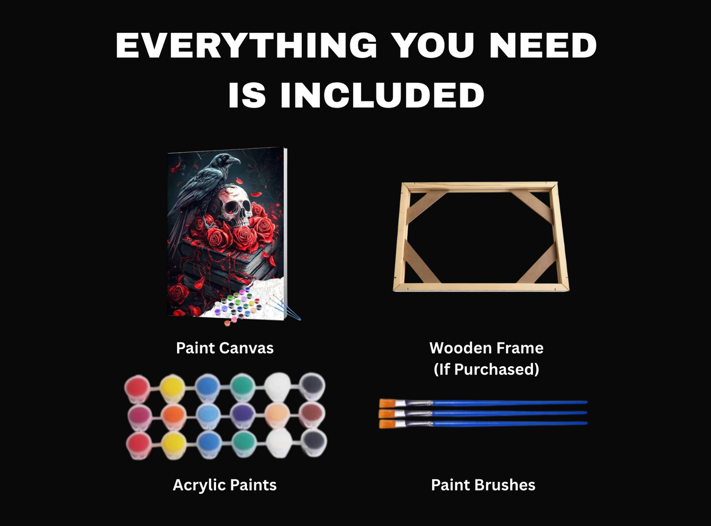 Paint By Numbers Goth Collection